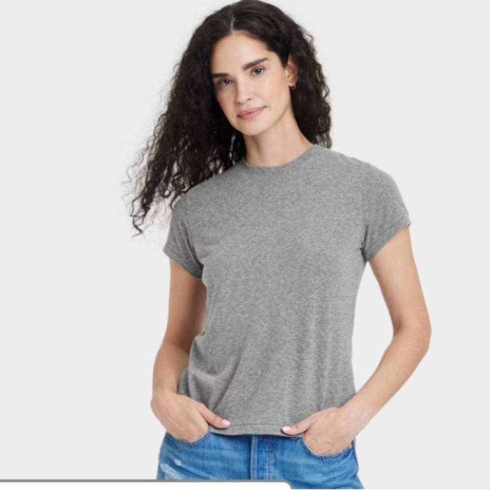 Universal Thread Gray Short Sleeve T Shirt